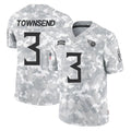 Vanessashop T.Titans #3 Tommy Townsend Player Arctic Camo Limited Salute to Service Home Game Stitched Jerseys