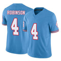 Vanessashop T.Titans #4 Wan'Dale Robinson Player Light Blue Limited Vapor F.U.S.E. Home Game Stitched Jerseys