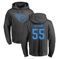 Vanessashop T.Titans #55 JC Latham Player Ash One Color Pullover Hoodies Home Game Stitched Jerseys