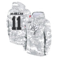 Vanessashop TB.Buccaneers #11 Jalen McMillan Player Arctic Camo Limited Salute to Service Pullover Hoodies Game Stitched Jerseys