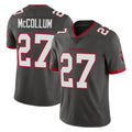 Vanessashop TB.Buccaneers #27 Zyon McCollum Player Pewter Limited Alternate Vapor Home Game Stitched Jerseys