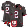 Vanessashop TB.Buccaneers #2 Emeka Egbuka Player Pewter Limited 2026 Season Vapor F.U.S.E. Home Game Stitched Jerseys