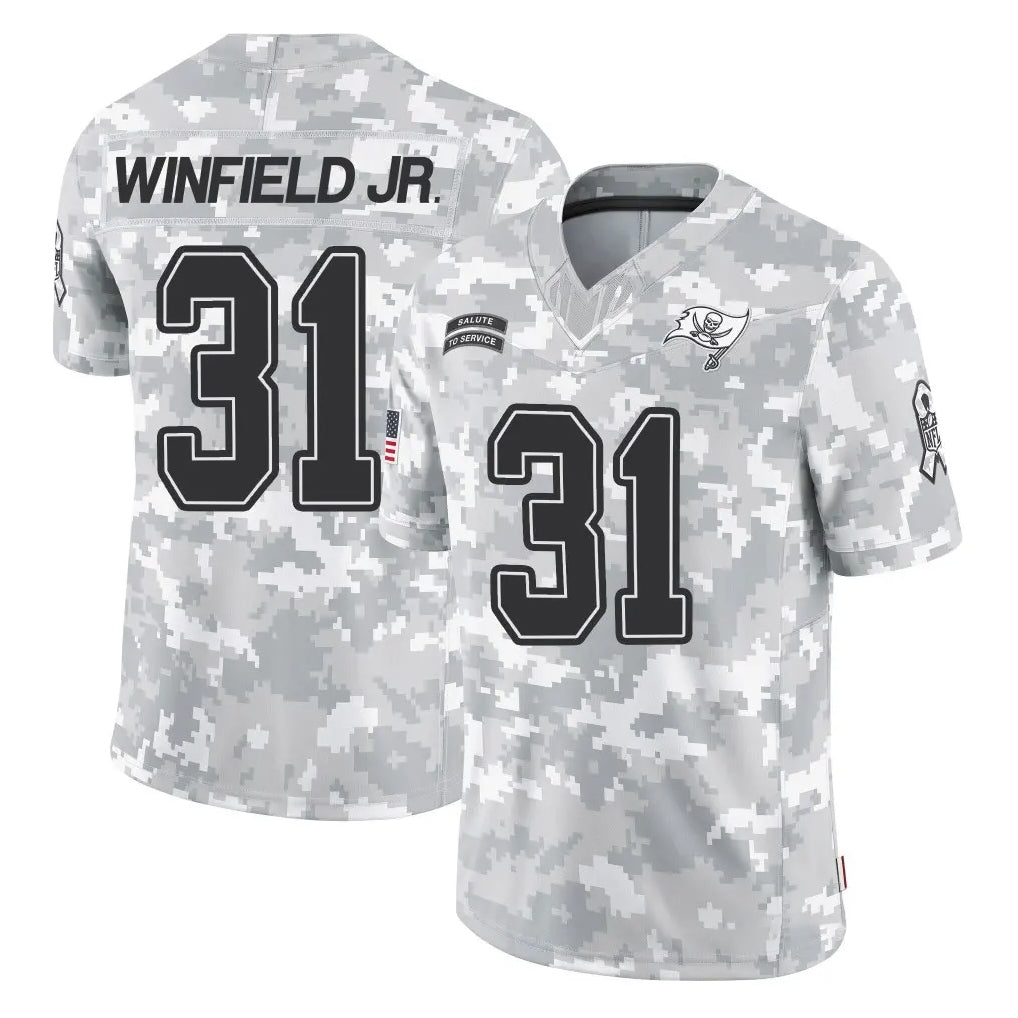 Vanessashop TB.Buccaneers #31 Antoine Winfield Jr. Player Arctic Camo Limited Salute To Service Home Game Stitched Jerseys