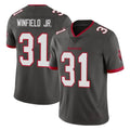Vanessashop TB.Buccaneers #31 Antoine Winfield Jr. Player Pewter Limited Alternate Vapor Home Game Stitched Jerseys