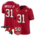 Vanessashop TB.Buccaneers #31 Antoine Winfield Jr. Player Red Limited 2026 Season Vapor F.U.S.E. Home Game Stitched Jerseys