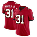Vanessashop TB.Buccaneers #31 Antoine Winfield Jr. Player Red Limited Vapor F.U.S.E. Home Game Stitched Jerseys