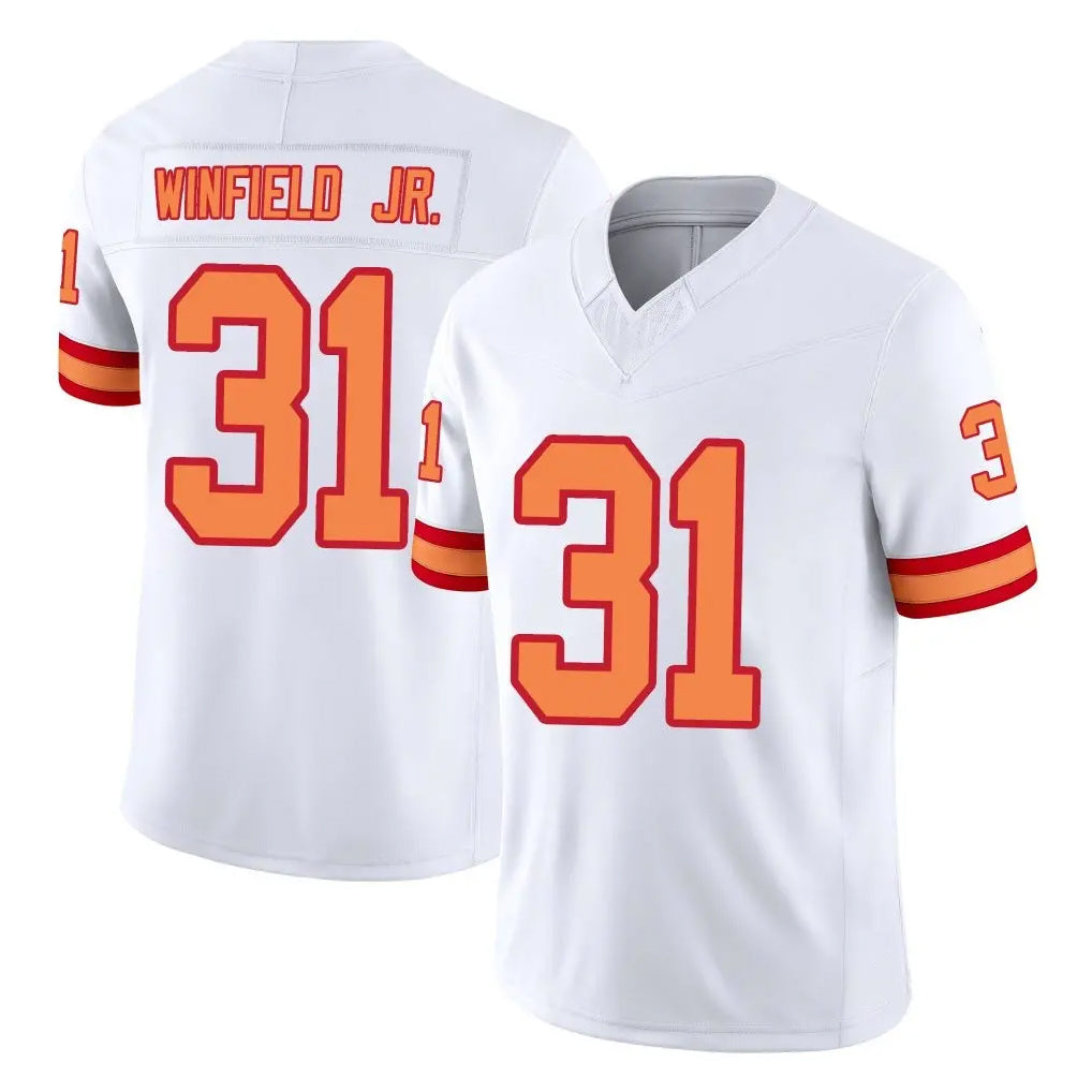 Vanessashop TB.Buccaneers #31 Antoine Winfield Jr. Player White Limited '76 Vapor F.U.S.E. Home Game Stitched Jerseys