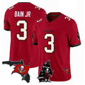 Vanessashop TB.Buccaneers #3 Rueben Bain Jr. Player Red Limited 2026 Season Vapor F.U.S.E. Home Game Stitched Jerseys