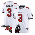 Vanessashop TB.Buccaneers #3 Rueben Bain Jr. Player White Limited 2026 Season Vapor F.U.S.E. Home Game Stitched Jerseys