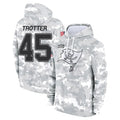 Vanessashop TB.Buccaneers #45 Josiah Trotte Player Arctic Camo Limited Salute to Service Pullover Hoodies Game Stitched Jerseys