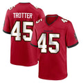 Vanessashop TB.Buccaneers #45 Josiah Trotte Player Red Home Game Stitched Jerseys