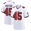 Vanessashop TB.Buccaneers #45 Josiah Trotte Player White Home Game Stitched Jerseys