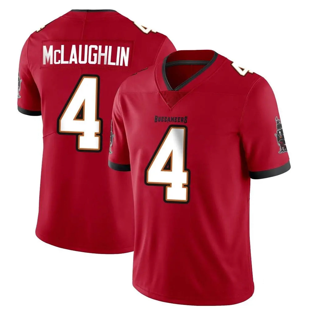 Vanessashop TB.Buccaneers #4 Chase McLaughlin Player Red Limited Vapor Home Game Stitched Jerseys