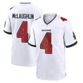 Vanessashop TB.Buccaneers #4 Chase McLaughlin Player White Home Game Stitched Jerseys