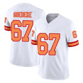 Vanessashop TB.Buccaneers #67 Luke Goedeke Player White Limited '76 Vapor F.U.S.E. Home Game Stitched Jerseys