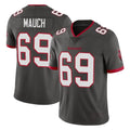 Vanessashop TB.Buccaneers #69 Cody Mauch Player Pewter Limited Alternate Vapor Home Game Stitched Jerseys