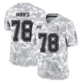 Vanessashop TB.Buccaneers #78 Tristan Wirfs Player Arctic Camo Limited Salute To Service Home Game Stitched Jerseys