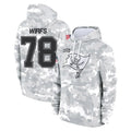 Vanessashop TB.Buccaneers #78 Tristan Wirfs Player Arctic Camo Limited Salute to Service Pullover Hoodies Game Stitched Jerseys