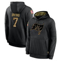 Vanessashop TB.Buccaneers #7 Bucky Irving Player Black Salute to Service Sideline Performance Pullover Hoodies Home Game Stitched Jerseys