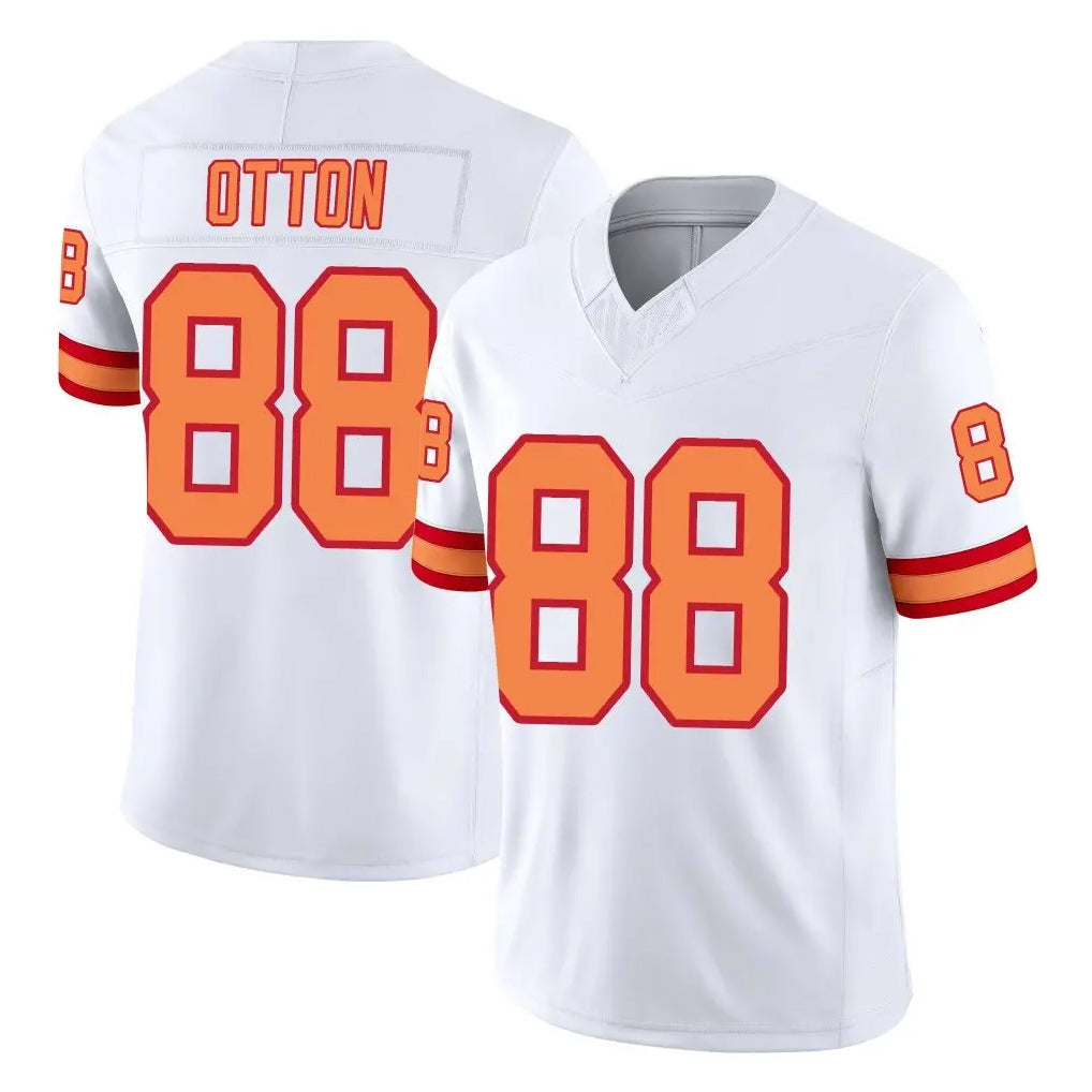 Vanessashop TB.Buccaneers #88 Cade Otton Player White Limited '76 Vapor F.U.S.E. Home Game Stitched Jerseys