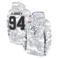Vanessashop TB.Buccaneers #94 Calijah Kancey Player Arctic Camo Limited Salute to Service Pullover Hoodies Game Stitched Jerseys