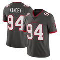 Vanessashop TB.Buccaneers #94 Calijah Kancey Player Pewter Limited Alternate Vapor Home Game Stitched Jerseys