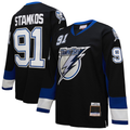 Vanessashop TB.Lightning #91 Steven Stamkos Mitchell & Ness Black 2008?09 Power Play Jerseys