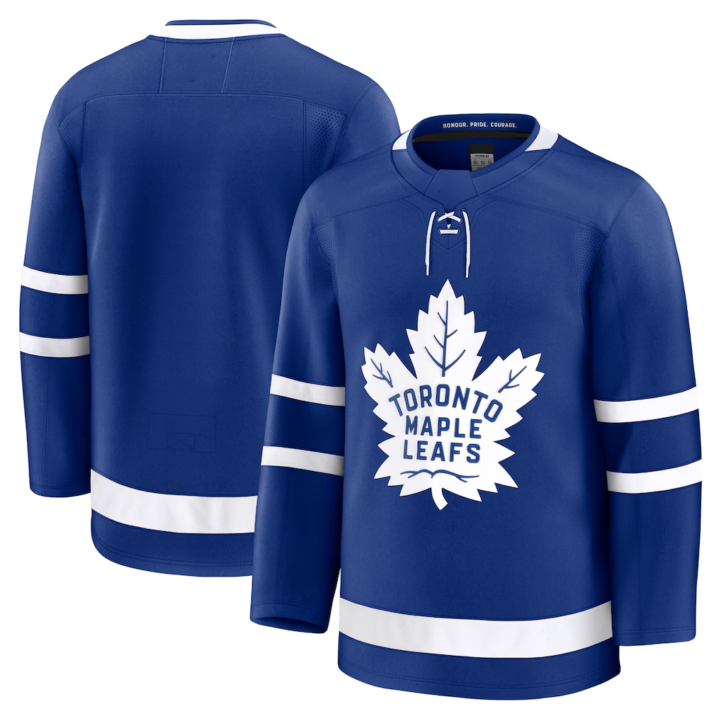 Vanessashop TM.Leafs Blue Home Premium Jerseys