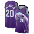 Vanessashop U.Jazz #20 Jaren Jackson Jr. Purple Swingman Jerseys- Icon Edition