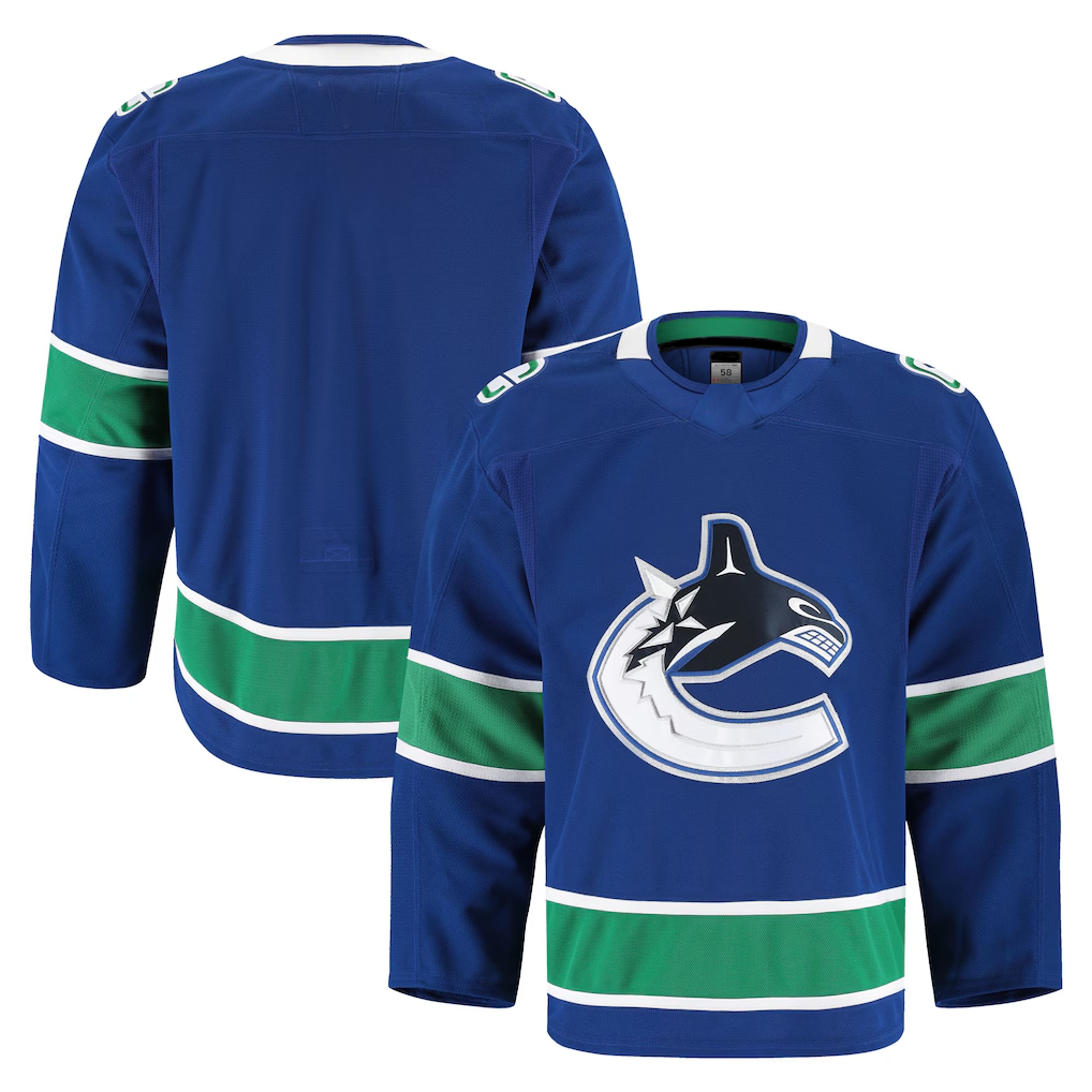 Vanessashop V.Canucks Blue Home Authentic Pro Jerseys
