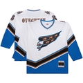 Vanessashop W.Capitals Alexander Ovechkin Mitchell & Ness White Big & Tall 200506 Power Play Jerseys