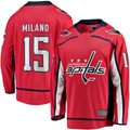 Vanessashop W.Capitals #15 Sonny Milano Red Home Breakaway Jerseys