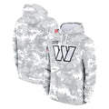 Vanessashop W.Commanders Arctic Camo Limited Salute to Service Pullover Hoodies Game Blank Player Stitched Jerseys