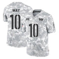 Vanessashop W.Commanders #10 Tress Way Player Arctic Camo Limited Salute To Service Home Game Stitched Jerseys
