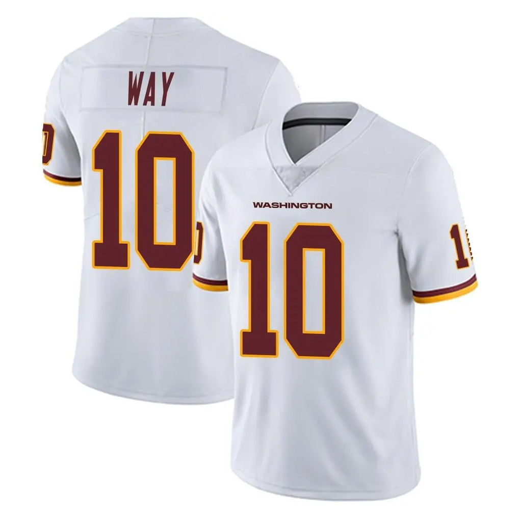 Vanessashop W.Commanders #10 Tress Way Player White Limited Vapor Untouchable Home Game Stitched Jerseys