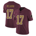 Vanessashop W.Commanders #17 Terry Mclaurin Player Burgundy Alternate Vapor Untouchable Home Game Stitched Jerseys