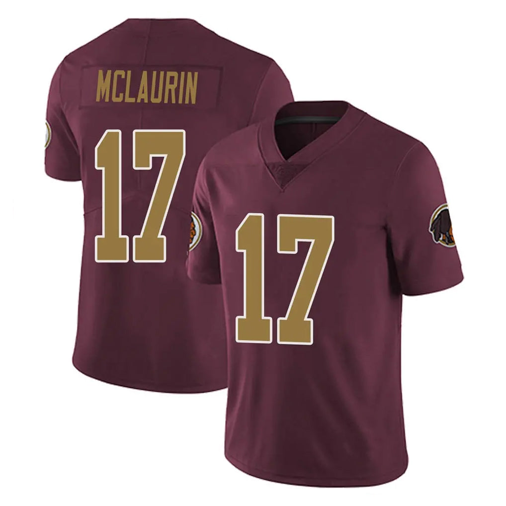 Vanessashop W.Commanders #17 Terry Mclaurin Player Burgundy Alternate Vapor Untouchable Home Game Stitched Jerseys