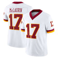 Vanessashop W.Commanders #17 Terry Mclaurin Player White Limited Vapor F.U.S.E. Home Game Stitched Jerseys