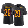 Vanessashop W.Commanders #29 Rasul Douglas Player Black Home Game Stitched Jerseys