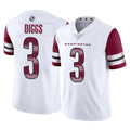 Vanessashop W.Commanders #3 Stefon Diggs Player White Limited Vapor Home Game Stitched Jerseys