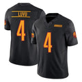 Vanessashop W.Commanders #4 Frankie Luvu Player Black Limited Vapor F.U.S.E. Home Game Stitched Jerseys