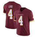 Vanessashop W.Commanders #4 Frankie Luvu Player Burgundy Limited Team Color Vapor Untouchable Home Game Stitched Jerseys