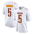 Vanessashop W.Commanders #5 Jayden Daniels Player White Tundra Fashion Home Game Stitched Jerseys