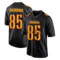 Vanessashop W.Commanders #85 Chig Okonkwo Player Black Carbon Fashion Home Game Stitched Jerseys