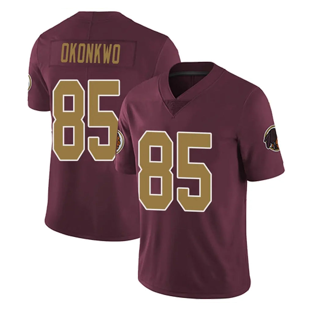 Vanessashop W.Commanders #85 Chig Okonkwo Player Burgundy Alternate Vapor Untouchable Home Game Stitched Jerseys
