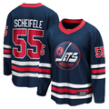 Vanessashop W.Jets #55 Mark Scheifele Navy Breakaway Jerseys