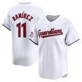 vanessashopCleveland Guardians #11 Jose Ramirez White  Home Limited Player Jersey