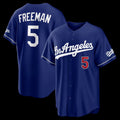 vanessashop Los Angeles Dodgers #5 Freddie Freeman Royal  Alternate Stadium Jersey
